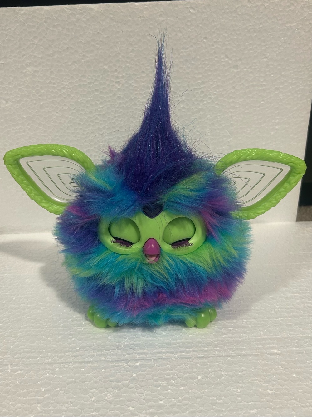 FURBY Galaxy Edition Glow-in-the-Dark Plush Interactive Toy Talking 2023 WORKS!